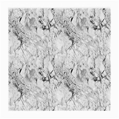 White Marble Medium Glasses Cloth by ArgosPhotography