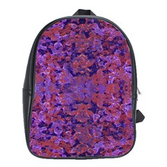 Intricate Patterned Textured  School Bags(large)  by dflcprints