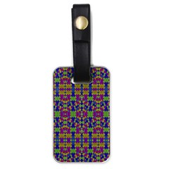 Ethnic Modern Geometric Pattern Luggage Tags (one Side)  by dflcprints