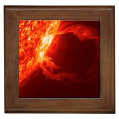 Solar Flare 1 Framed Tiles by trendistuff