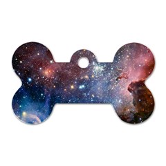 Carina Nebula Dog Tag Bone (one Side) by trendistuff