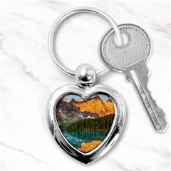 Banff National Park 4 Key Chains (heart) 