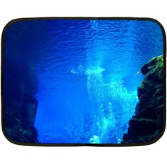 Underwater Trench Fleece Blanket (mini) by trendistuff