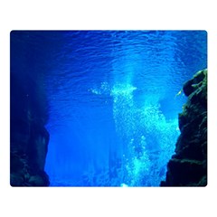 Underwater Trench Double Sided Flano Blanket (large)  by trendistuff