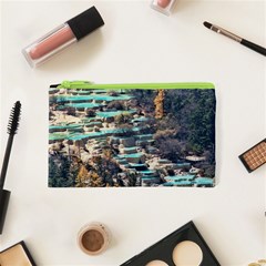 Huanglong Pools Cosmetic Bag (xs) by trendistuff