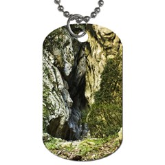 Mountain Path Dog Tag (two Sides) by trendistuff