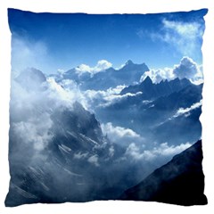 Kangchenjunga Large Flano Cushion Cases (one Side)  by trendistuff