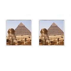 Pyramid Egypt Cufflinks (square) by trendistuff