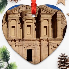 Petra Jordan Ornament (heart)  by trendistuff