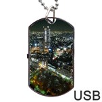 TOKYO NIGHT Dog Tag USB Flash (Two Sides)  Back