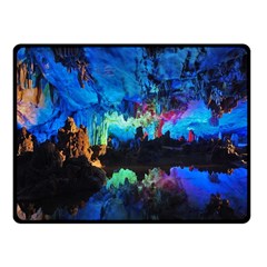 Reed Flute Caves 2 Fleece Blanket (small) by trendistuff