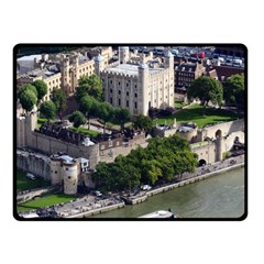 Tower Of London 1 Fleece Blanket (small) by trendistuff