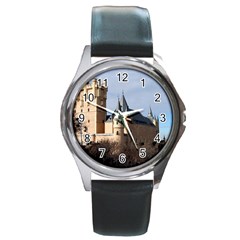 Segovia Castle Round Metal Watches by trendistuff