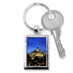 Le Mont St Michel 1 Key Chains (rectangle)  by trendistuff