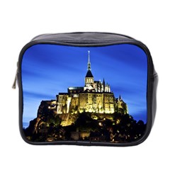 Le Mont St Michel 1 Mini Toiletries Bag 2-side by trendistuff