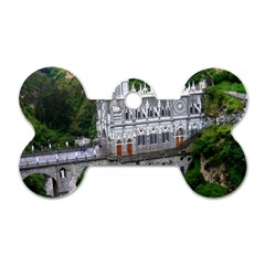 Las Lajas Sanctuary 2 Dog Tag Bone (two Sides) by trendistuff