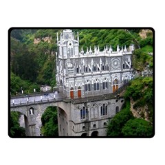 Las Lajas Sanctuary 2 Fleece Blanket (small)