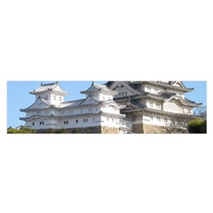 Himeji Castle Satin Scarf (oblong)