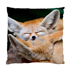 Baby Fox Sleeping Standard Cushion Case (one Side)  by trendistuff