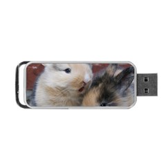 Small Baby Rabbits Portable Usb Flash (one Side)