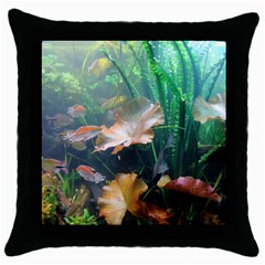 Marine Life Throw Pillow Cases (black) by trendistuff