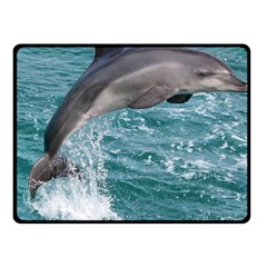 Dolphin Fleece Blanket (small) by trendistuff