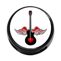 Flying Heart Guitar 4-port Usb Hub (two Sides) by waywardmuse