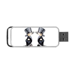 Little Groom And Groom Portable Usb Flash (one Side)