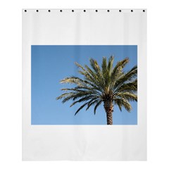 Tropical Palm Tree  Shower Curtain 60  X 72  (medium)  by BrightVibesDesign