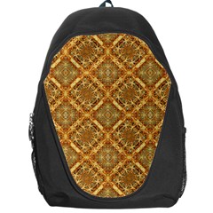 Luxury Check Ornate Pattern Backpack Bag