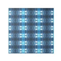 Blue Diamonds Of The Sea 1 Small Satin Scarf (square) by yoursparklingshop