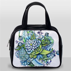 Peaceful Flower Garden 1 Classic Handbag (one Side) by Zandiepants