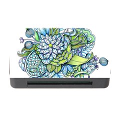 Peaceful Flower Garden 1 Memory Card Reader With Cf by Zandiepants