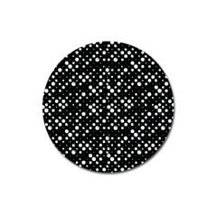 Galaxy Dots Magnet 3  (round) by dflcprints