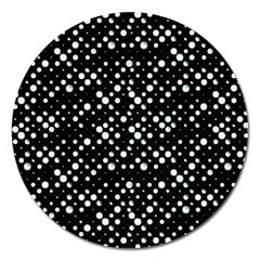 Galaxy Dots Magnet 5  (round) by dflcprints