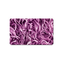 Textured Abstract Print Magnet (name Card) by dflcprints