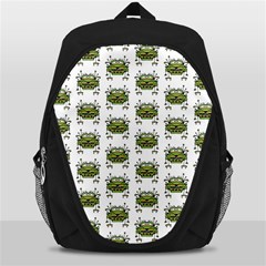 Funny Robot Cartoon Backpack Bag by dflcprints