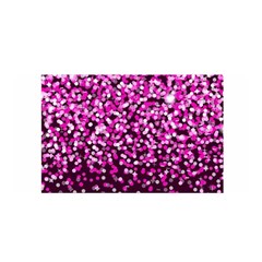 Pink Glitter Rain Satin Wrap