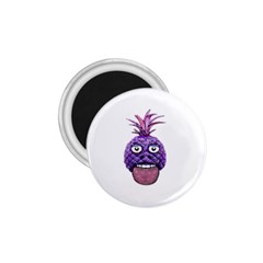 Funny Fruit Face Head Character 1 75  Magnets by dflcprints