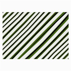 Diagonal Stripes Large Glasses Cloth by dflcprints