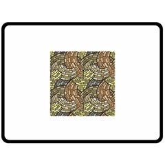 Whimsical Double Sided Fleece Blanket (large) 