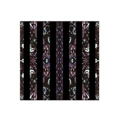 Oriental Floral Stripes Satin Bandana Scarf by dflcprints