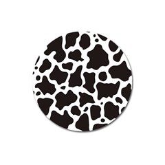 Cow Pattern Magnet 3  (round)