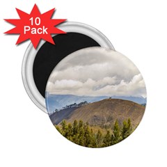 Ecuadorian Landscape At Chimborazo Province 2 25  Magnets (10 Pack) 