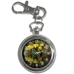 Cactus Flowers With Reflection Pool Key Chain Watches by MichaelMoriartyPhotography