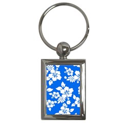 Blue Hawaiian Key Chains (rectangle)  by AlohaStore