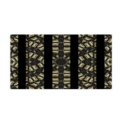 Vertical Stripes Tribal Print Satin Wrap by dflcprintsclothing