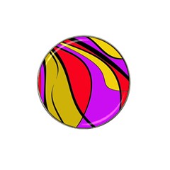 Colorful Lines Hat Clip Ball Marker (10 Pack) by Valentinaart