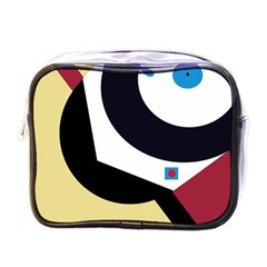 Digital Abstraction Mini Toiletries Bags