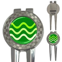 Green Waves 3-in-1 Golf Divots